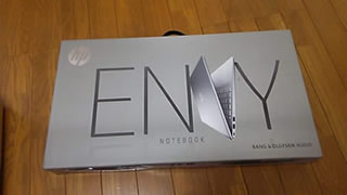 HP ENVY15 箱