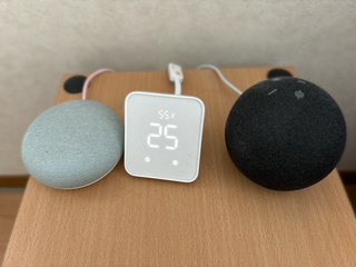 Amazon Echo Pop SwitchBot hub2